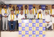 AAP receives a major political response in Punjab; several prominent Congress leaders join the party.