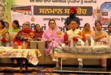 Aman Arora's initiative to provide school bags to female students in Sunam for their education.