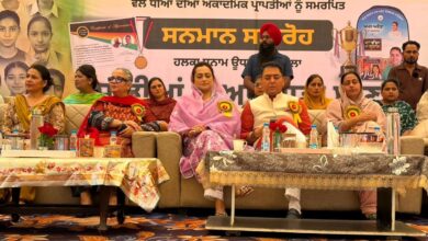 Aman Arora's initiative to provide school bags to female students in Sunam for their education.