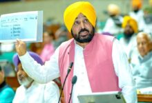 Chief Minister Mann cornered the Central Government in the Assembly over the paper leak