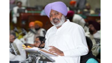 Harpal Cheema moved a motion against the BJP in the Legislative Assembly.