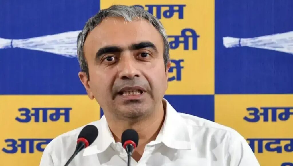 AAP seeks response from Election Commission over voter list row.