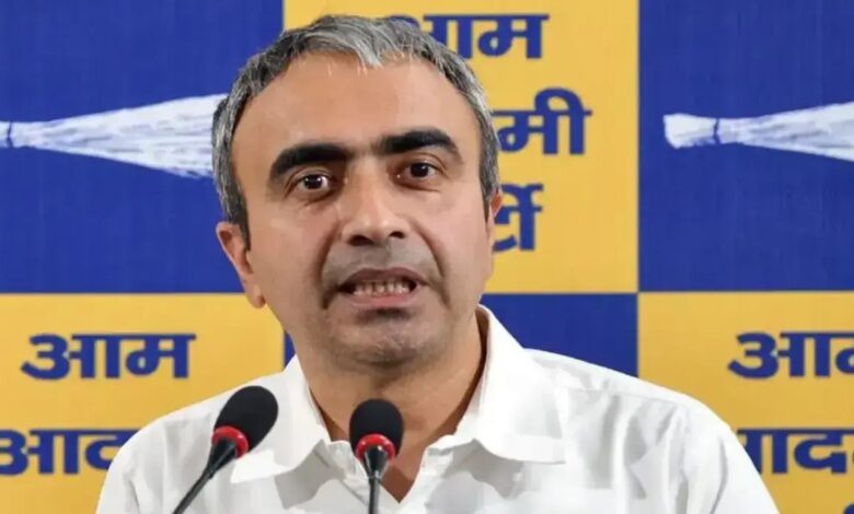 AAP seeks response from Election Commission over voter list row.