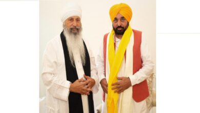 Baba Lakha Singh praised CM Mann regarding the Guru Granth Sahib Respect Law.