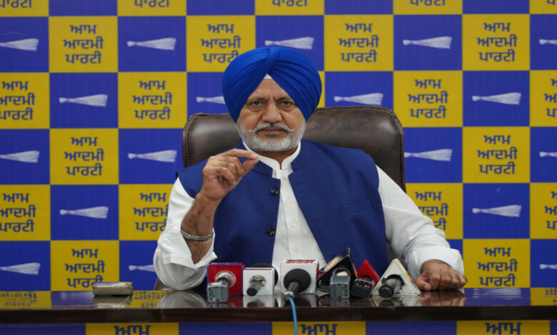 Baltej Pannu launches a sharp attack on the Congress over the drug issue in Punjab