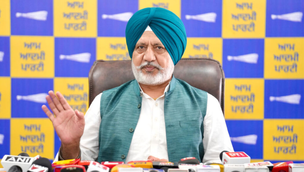 Congress staged a walkout, and the BJP remained silent says Baltej Pannu