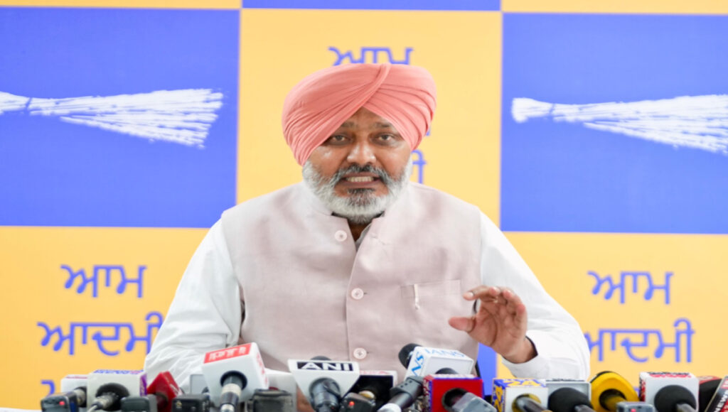 Mann targeted the BJP over the Central Bureau of Investigation raid.